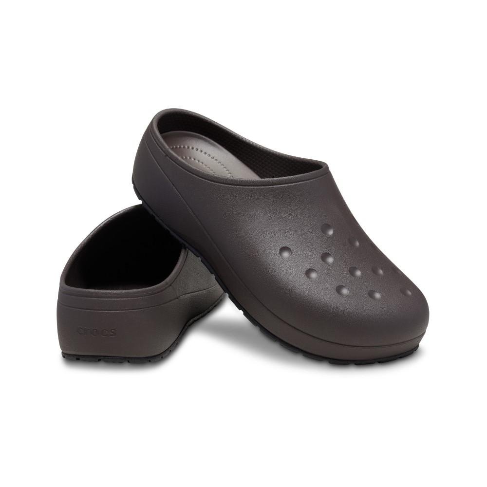 Sandália crocs classic quiet clog espresso Preto 5