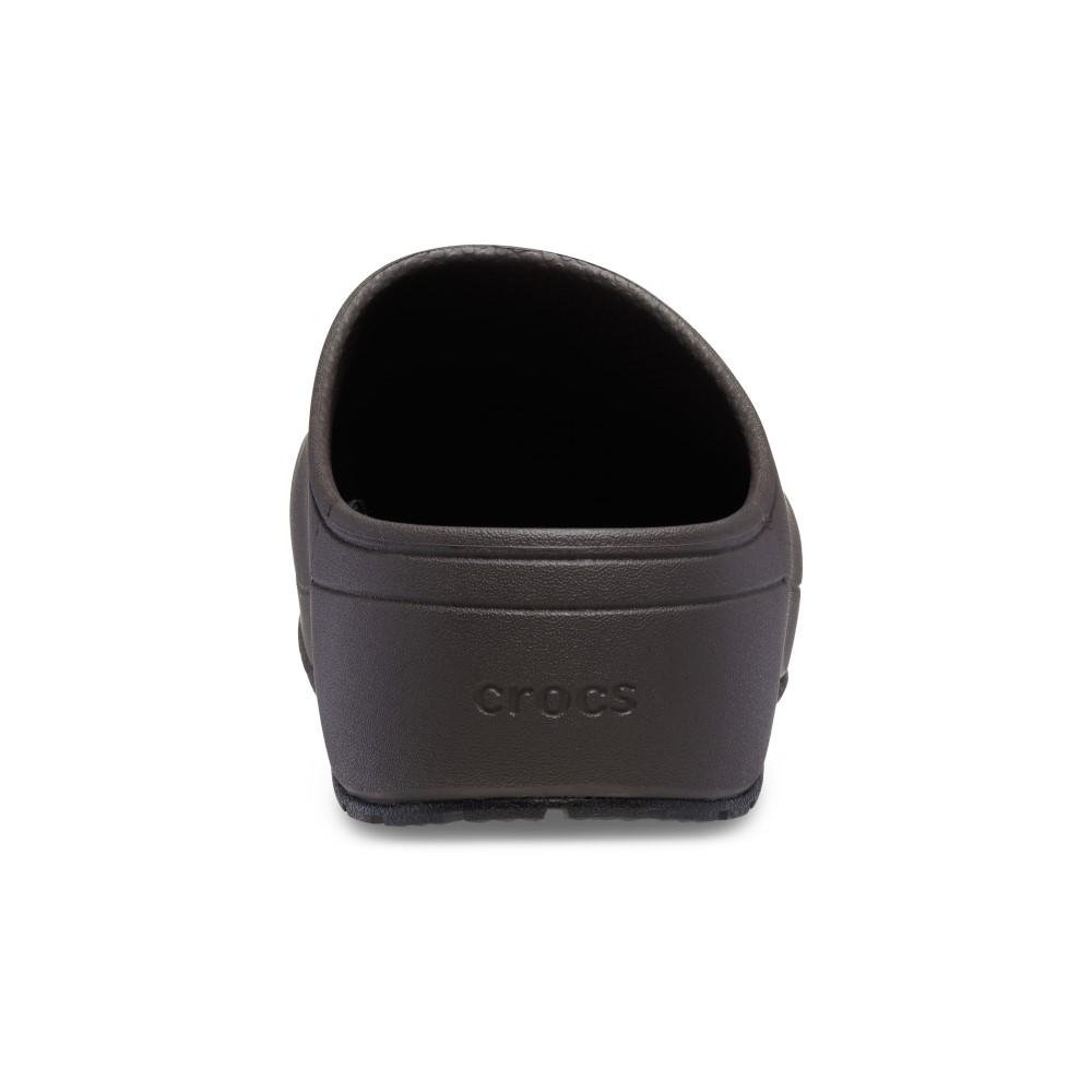 Sandália crocs classic quiet clog espresso Preto 7