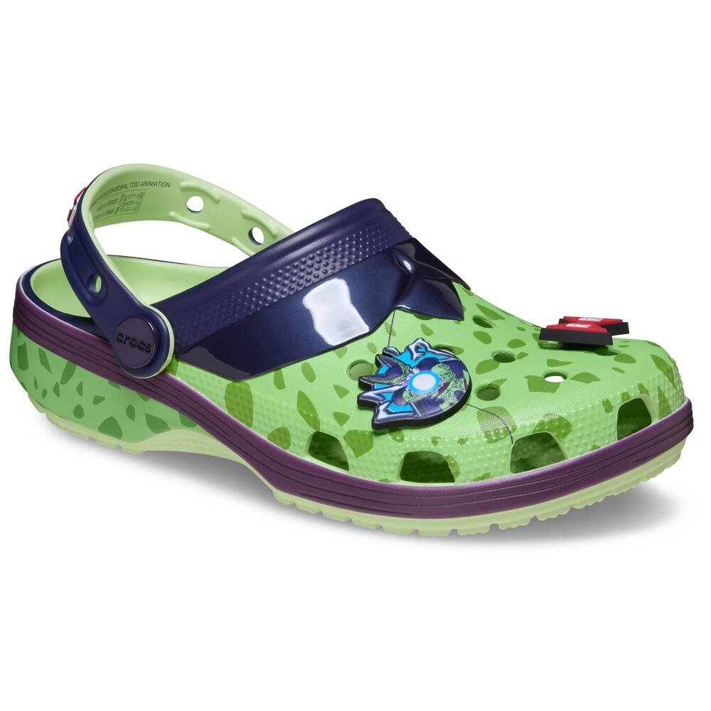 Sandália crocs dbz cell classic clog multi Verde 2