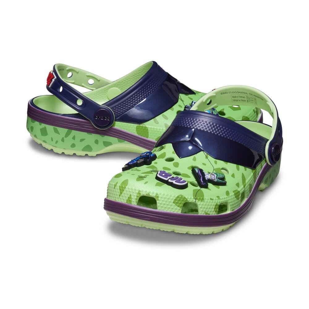 Sandália crocs dbz cell classic clog multi Verde 4