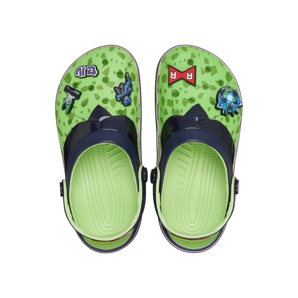 Sandália crocs dbz cell classic clog multi Verde 5