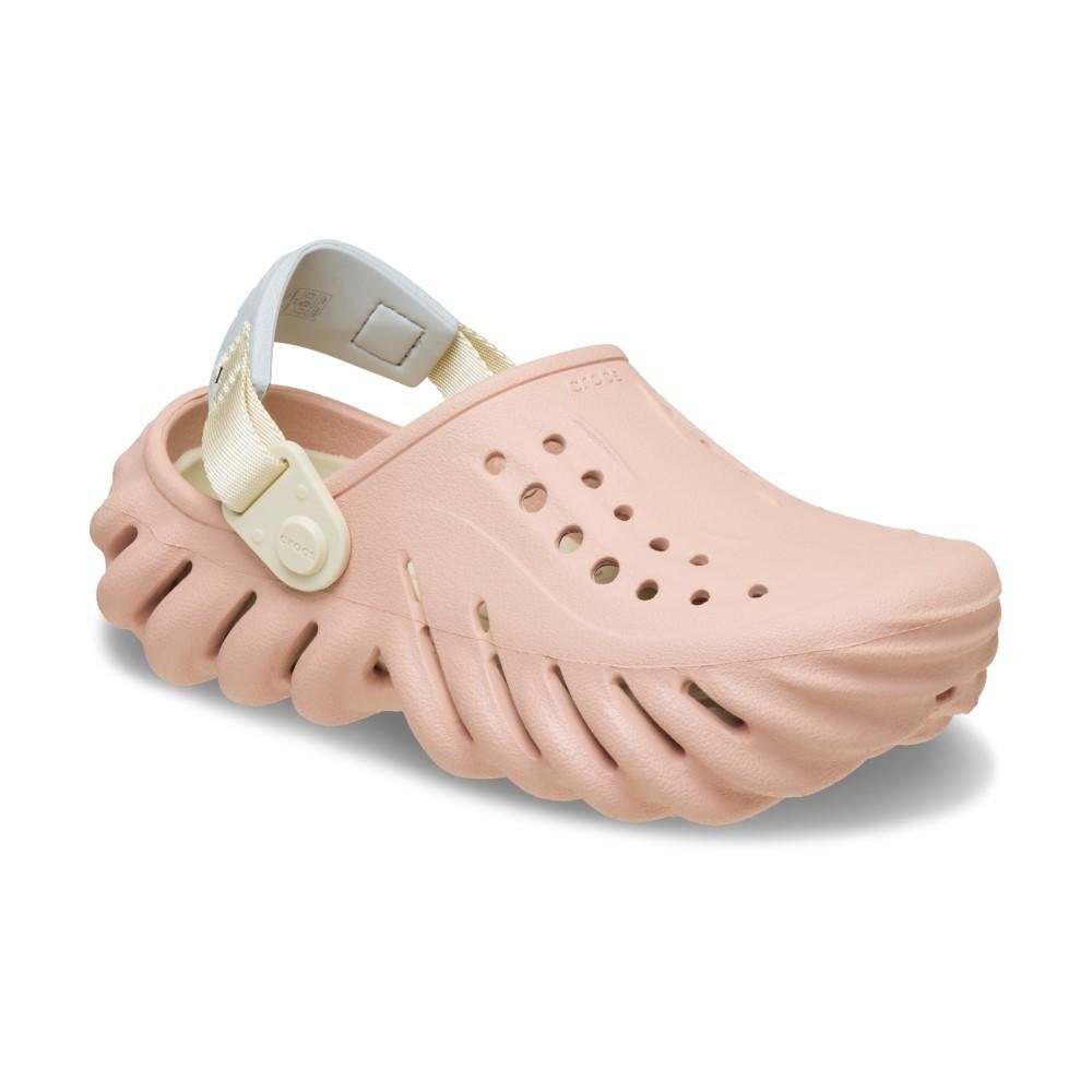 Sandália Crocs Echo Clog K Pink Caramel Pink caramel 2