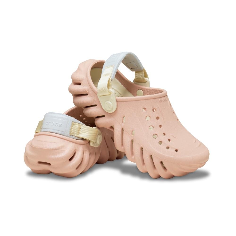 Sandália Crocs Echo Clog K Pink Caramel Pink caramel 4