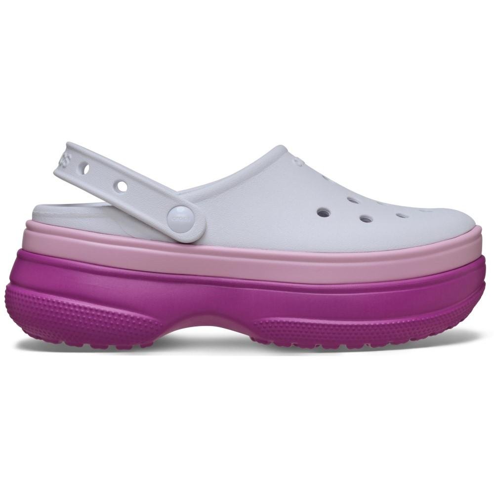 Sandália Crocs Classic Stacked Clog GRAPEBERRY
