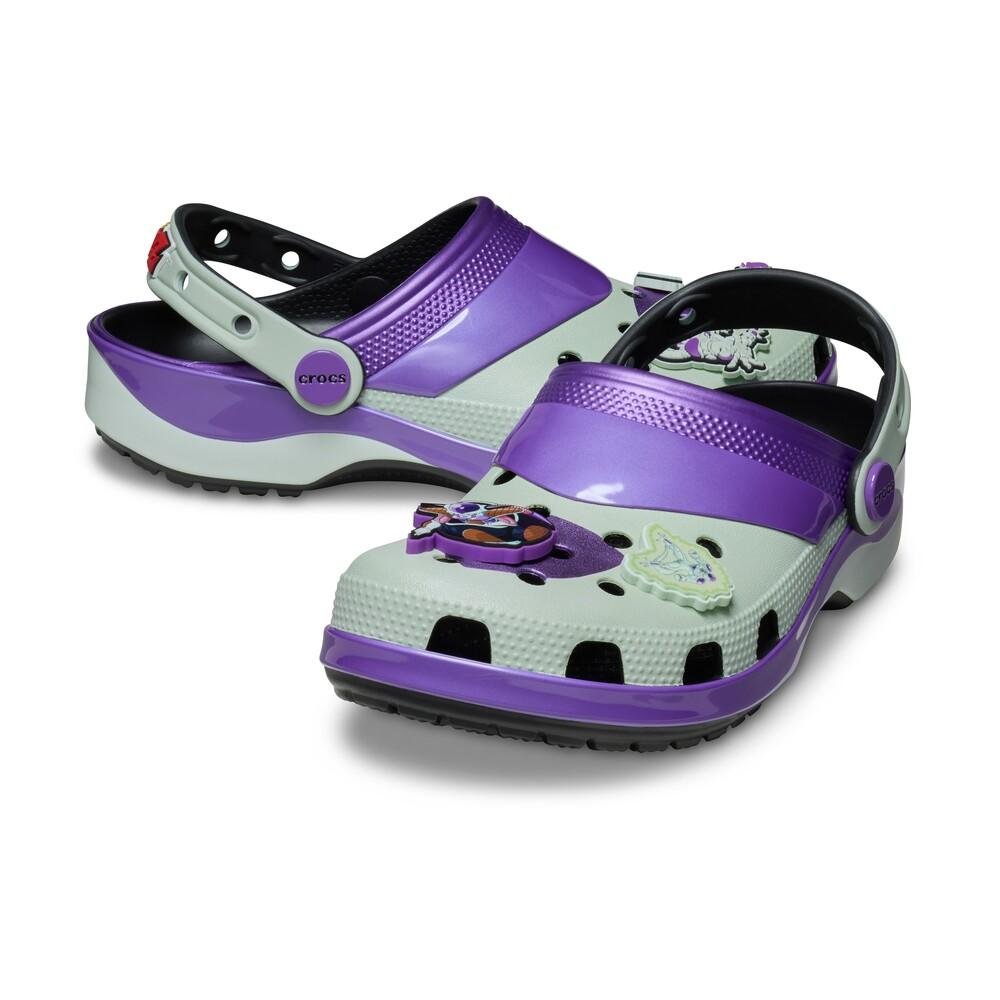 Sandália Crocs Dbz Freeza Classic Clog Multi Verde/Roxo 4