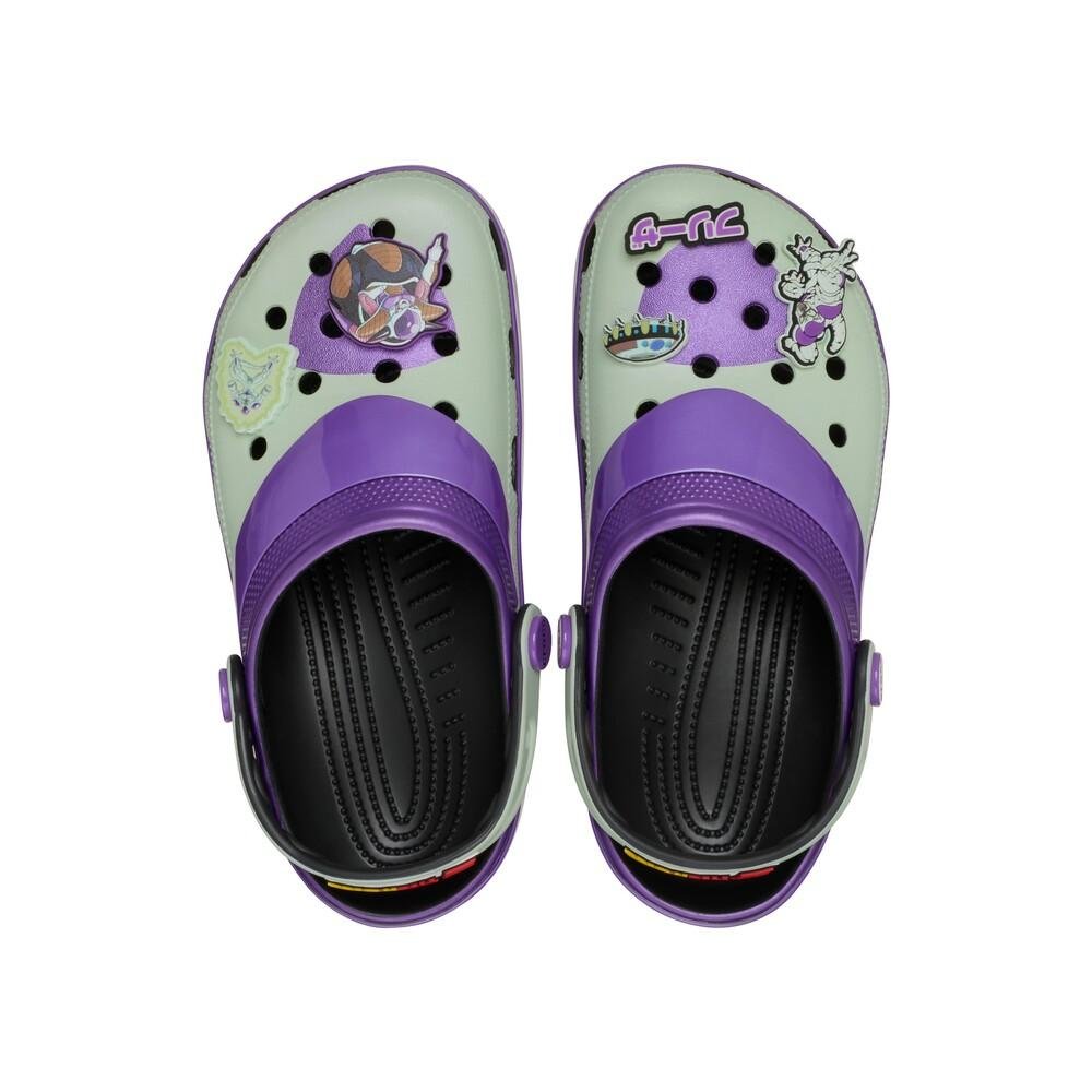 Sandália Crocs Dbz Freeza Classic Clog Multi Verde/Roxo 5