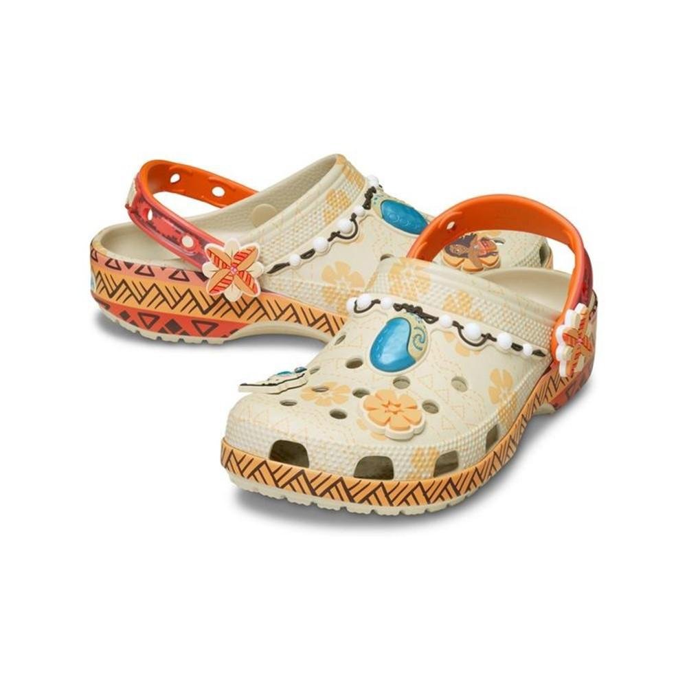Sandália Crocs Disney Moana Classic Clog Multi Multicores 4