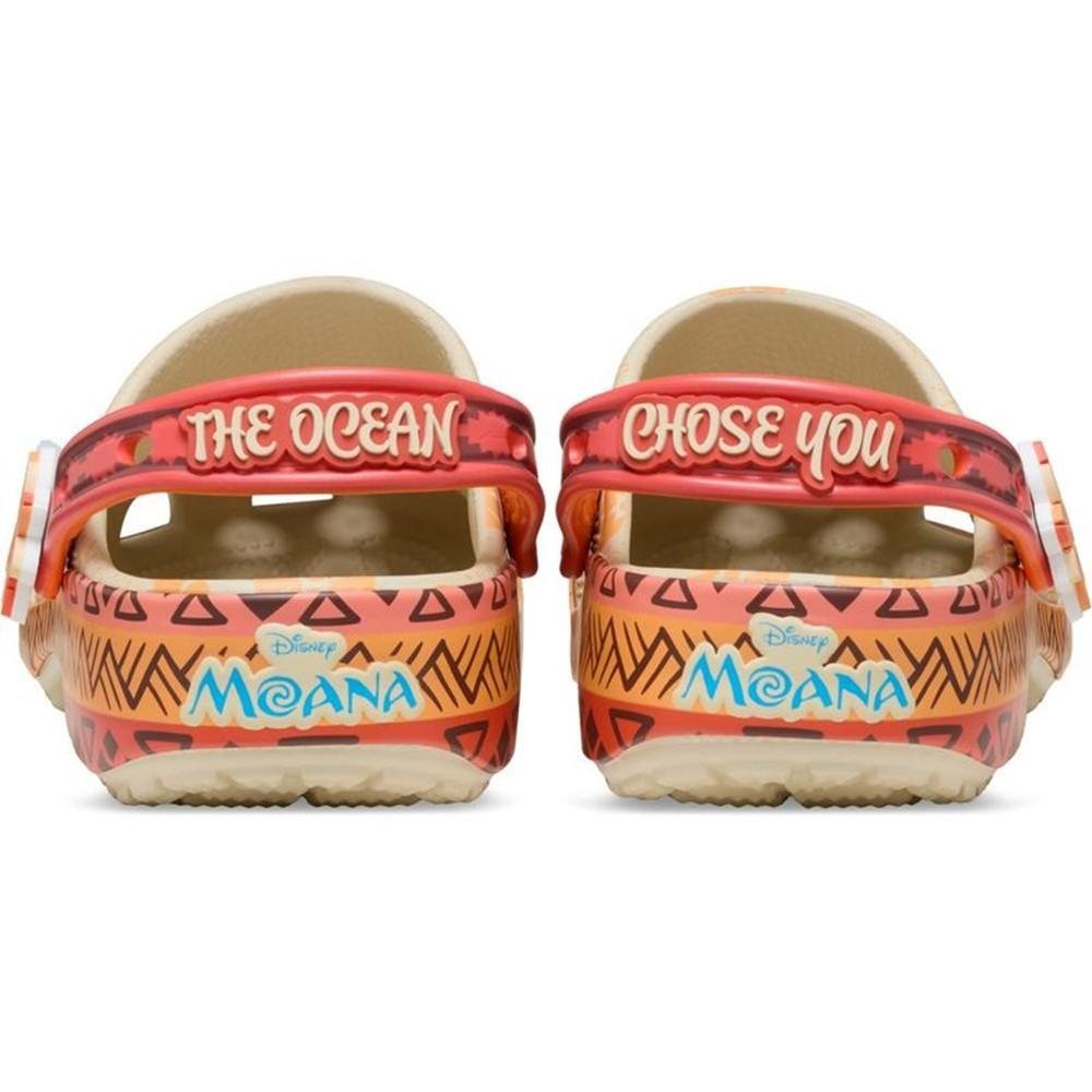 Sandália Crocs Disney Moana Classic Clog Multi Multicores 6
