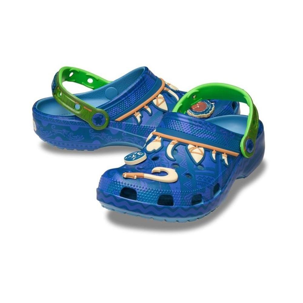 Sandália Crocs Disney Maui Classic Clog Multi Azul 4