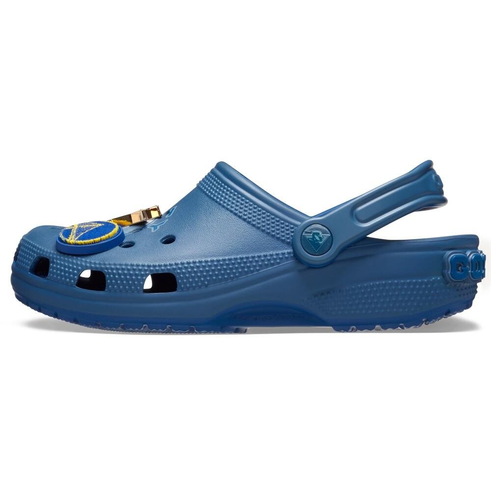 Sandália Crocs Nba Warriors Elevated Classic Clog Multi Azul 3