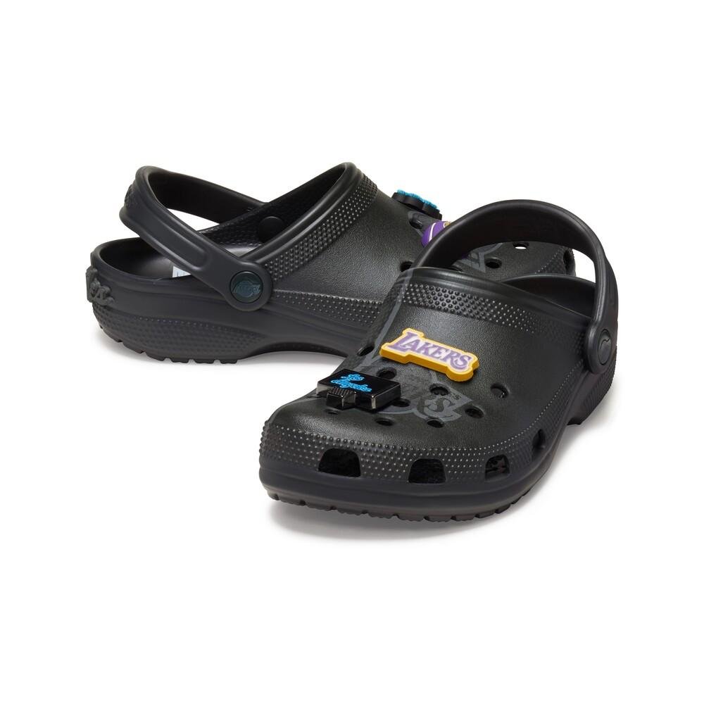 Sandália Crocs Nba Lakers Elevated Classic Clog Multi Preto 4