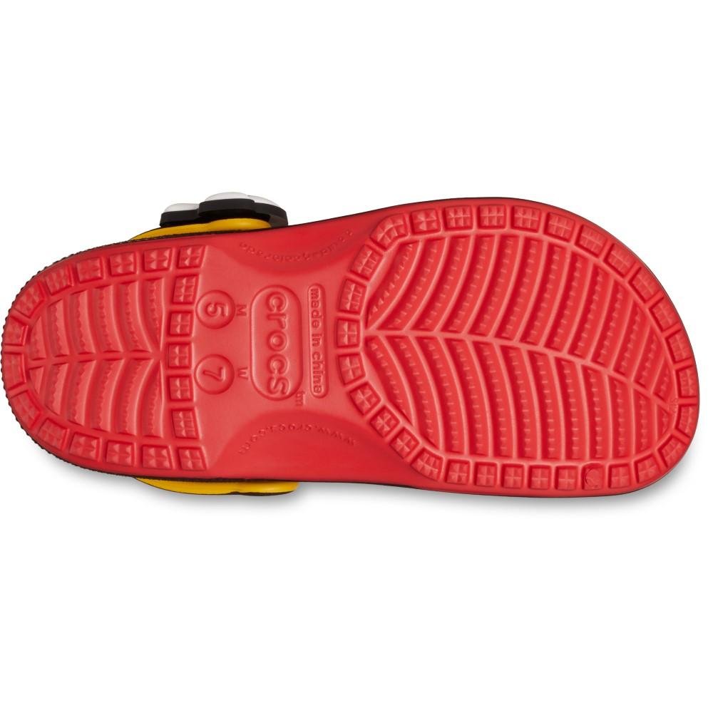 Sandália crocs mickey iam classic clog flame Preto 6