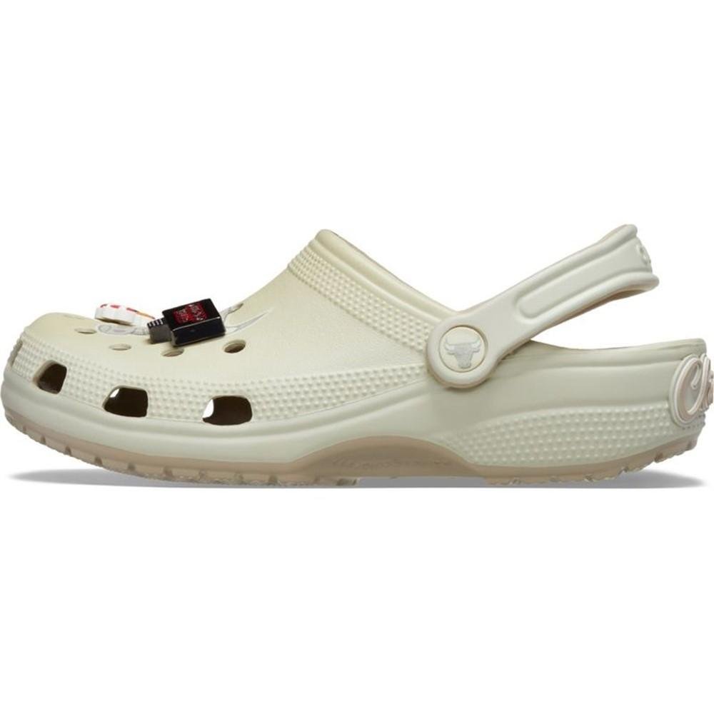 Sandália Crocs Nba Bulls Elevated Classic Clog Multi Bege 3