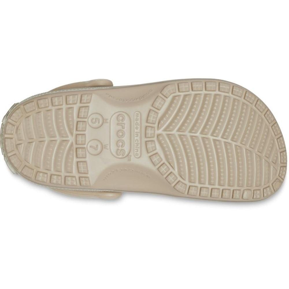 Sandália Crocs Nba Bulls Elevated Classic Clog Multi Bege 6