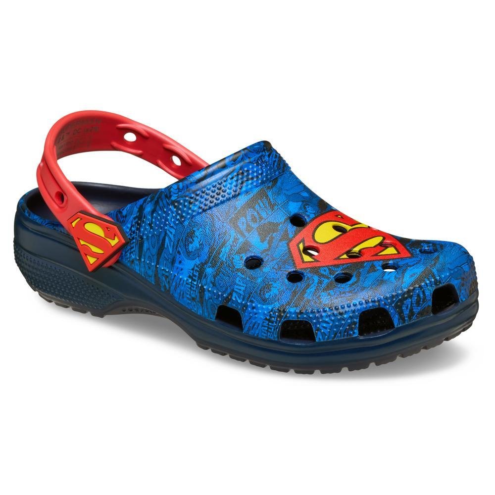 Superman Classic Clog Multi Azul/Preto 2