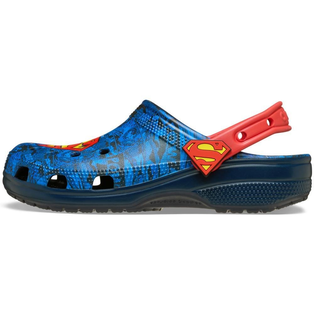 Superman Classic Clog Multi Azul/Preto 3