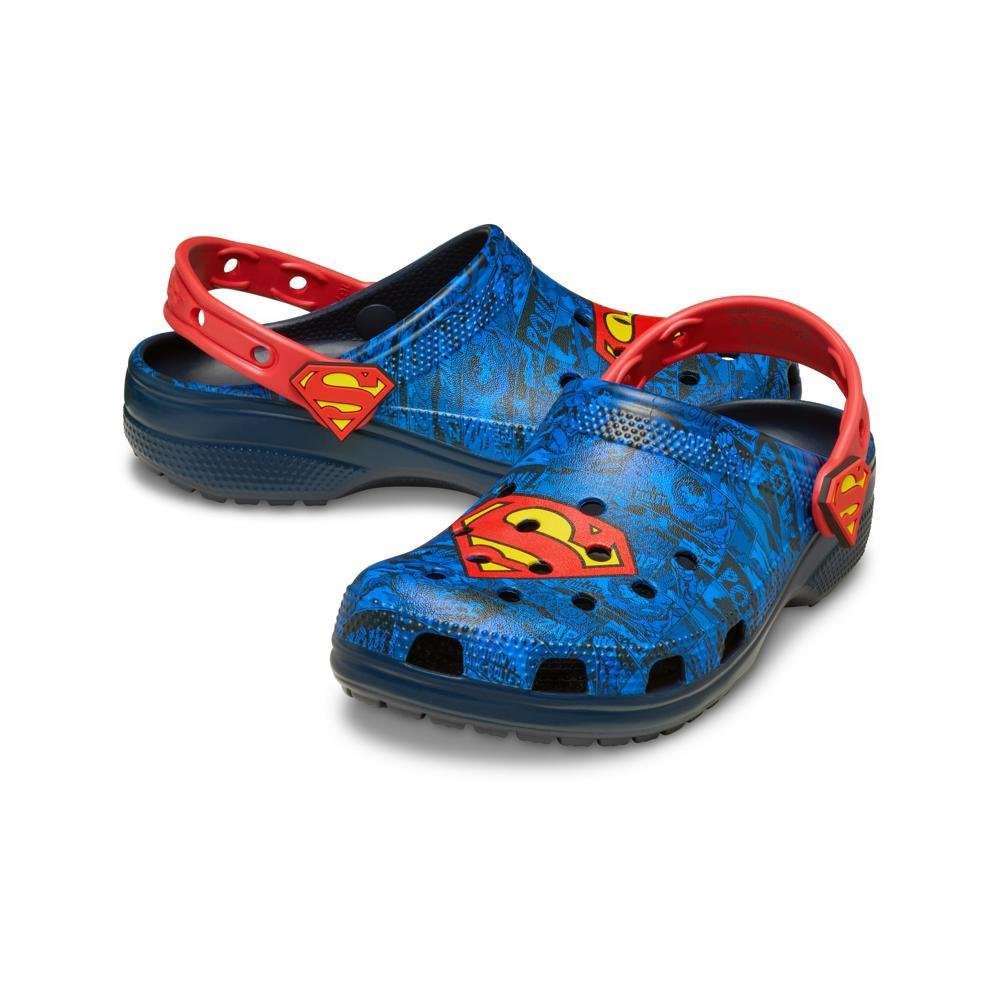 Superman Classic Clog Multi Azul/Preto 4