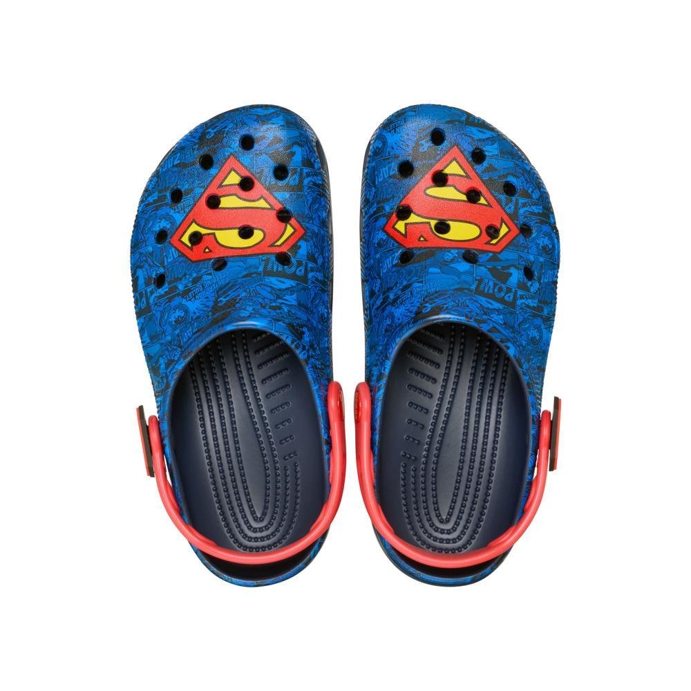 Superman Classic Clog Multi Azul/Preto 5