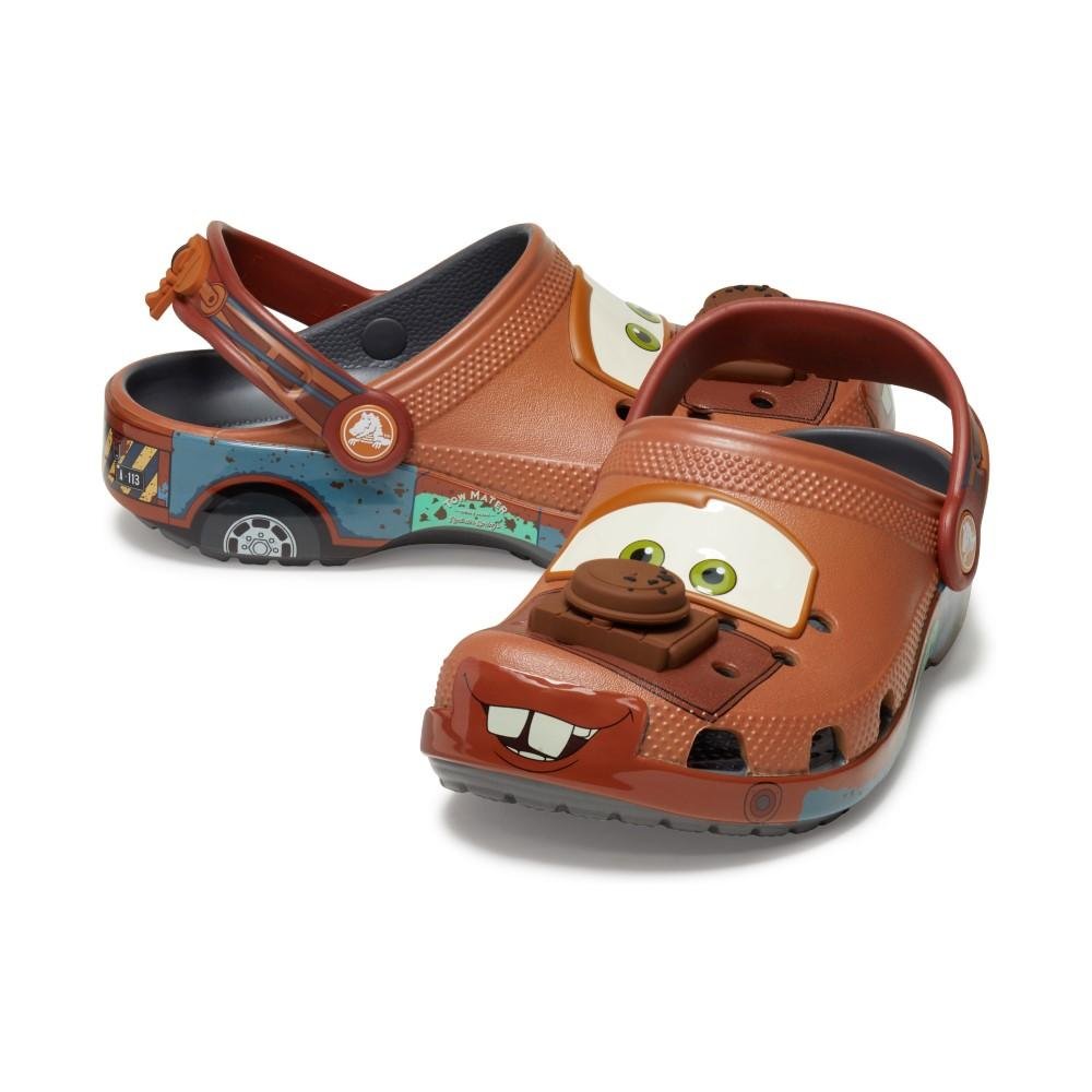 Sandália Crocs Cars Mater Classic Clog T Slate Grey Slate grey 4