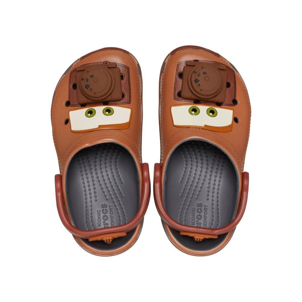 Sandália Crocs Cars Mater Classic Clog T Slate Grey Slate grey 5