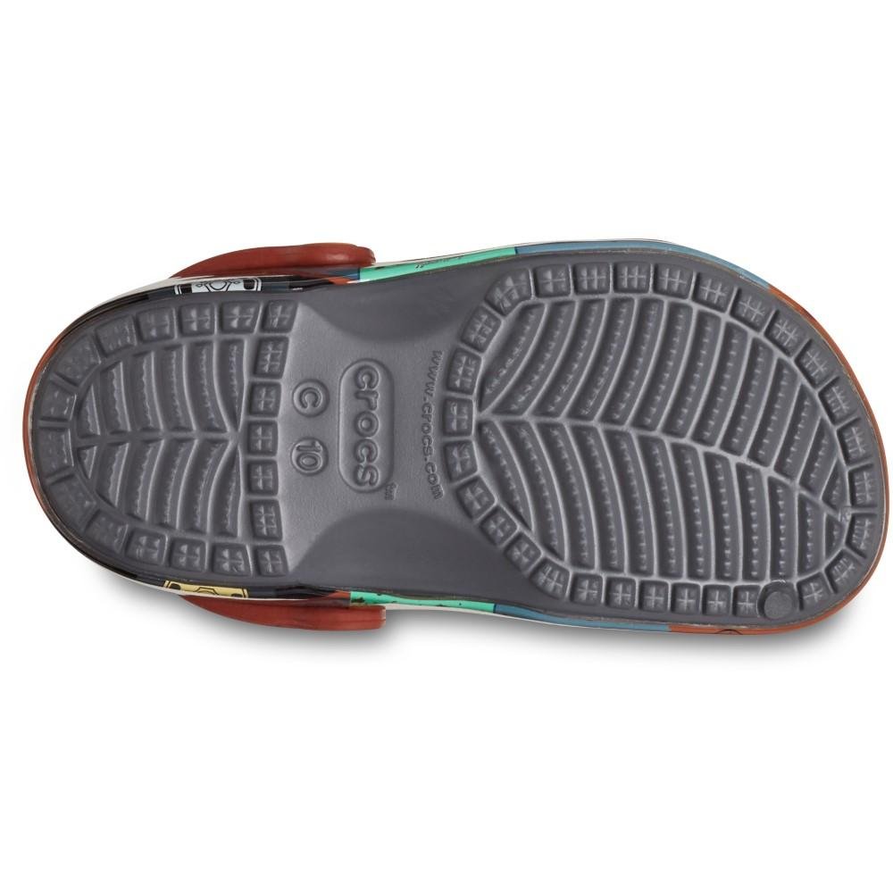 Sandália Crocs Cars Mater Classic Clog T Slate Grey Slate grey 6