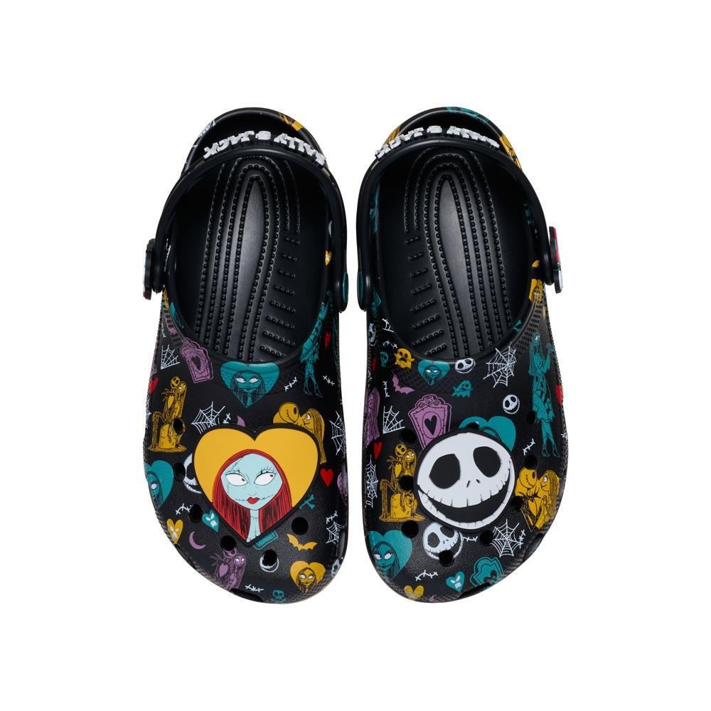 Sandália Crocs Nightmare Before Christmas Multi Classic Clog MULTI Preto 5