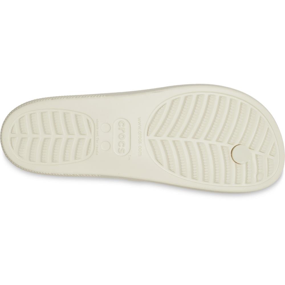 Chinelo Crocs Classic Plataform Flip BONE Bone 6