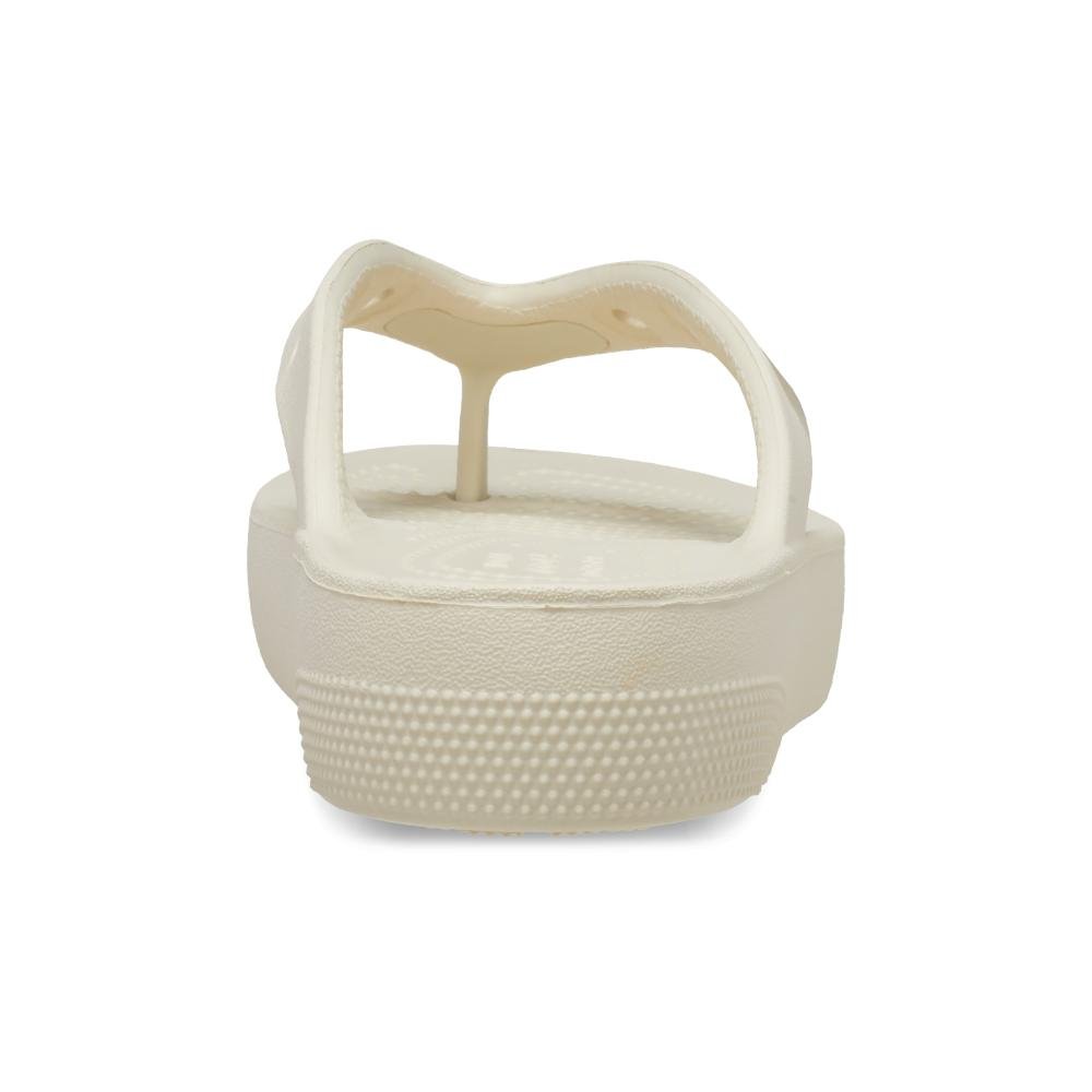 Chinelo Crocs Classic Plataform Flip BONE Bone 7