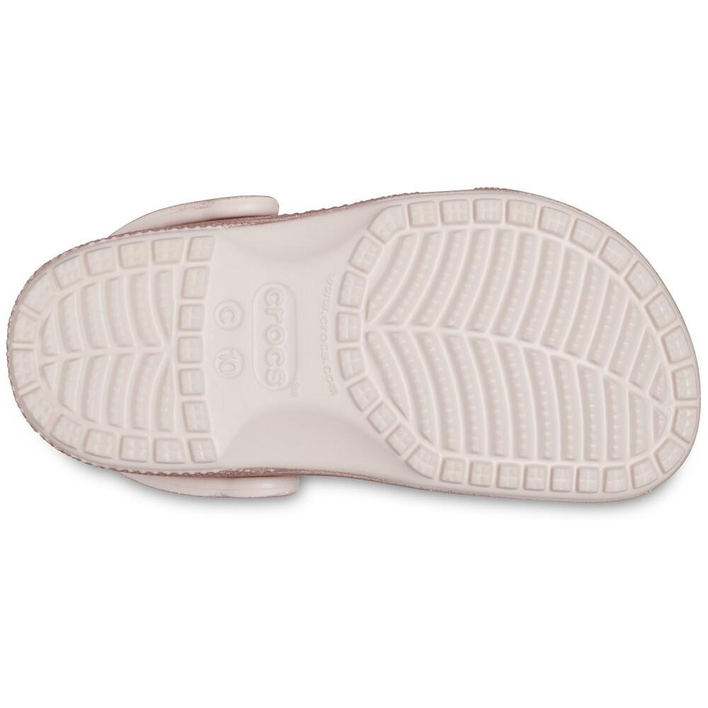 Sandália crocs classic clog glitter infantil quartz glitter Quartz glitter 6