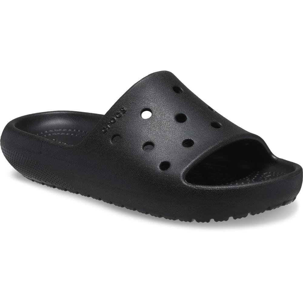 Chinelo crocs classic slide v2 k black Black 2