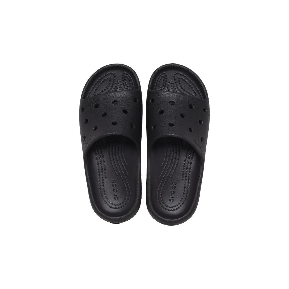 Chinelo crocs classic slide v2 k black Black 5