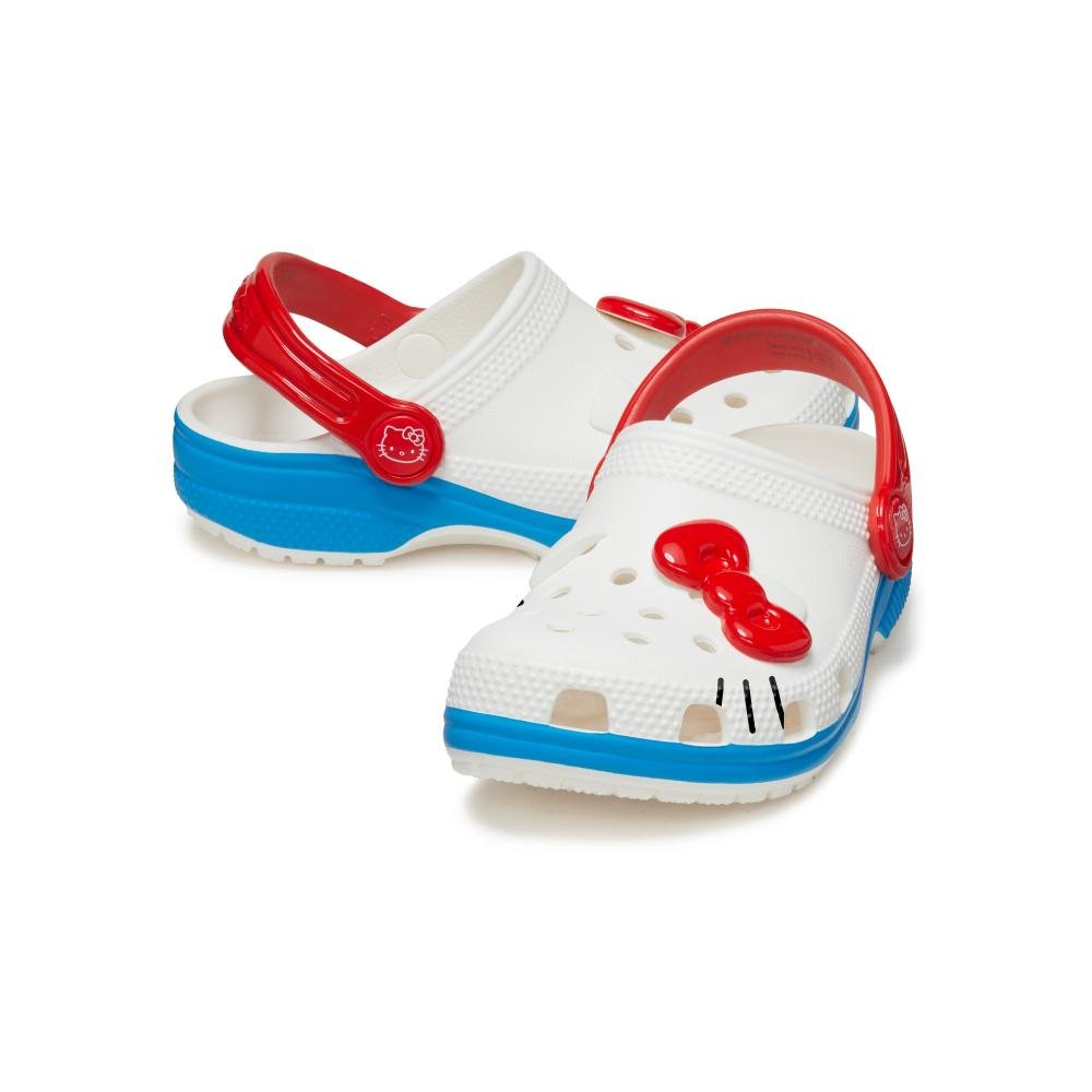 Sandália crocs hello kitty iam classic clog t white Branco 4