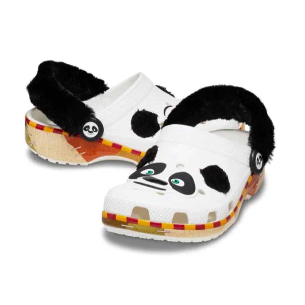 Sandália Crocs Kung Fu Panda Classic K WHITE White 5