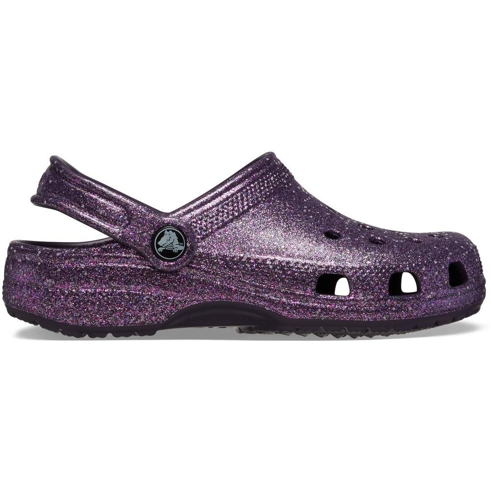CLASSIC SPACE GLITTER CLOG T DARK IRIS/MULTI