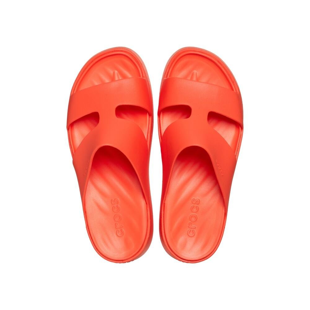 Sandália crocs getaway platform h-strap lava Lava 4