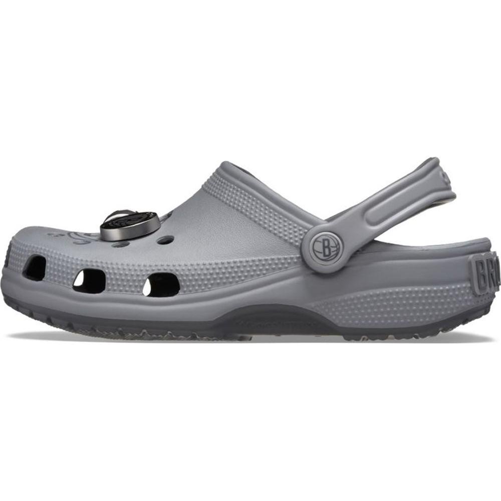 Sandália Crocs Nba Nets Elevated Classic Clog Multi Cinza 3