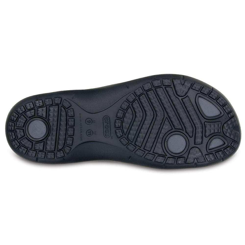 Chinelo Crocs Modi Sport Flip BLACK/GRAPHITE Preto 6