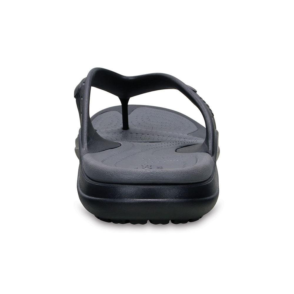 Chinelo Crocs Modi Sport Flip BLACK/GRAPHITE Preto 7