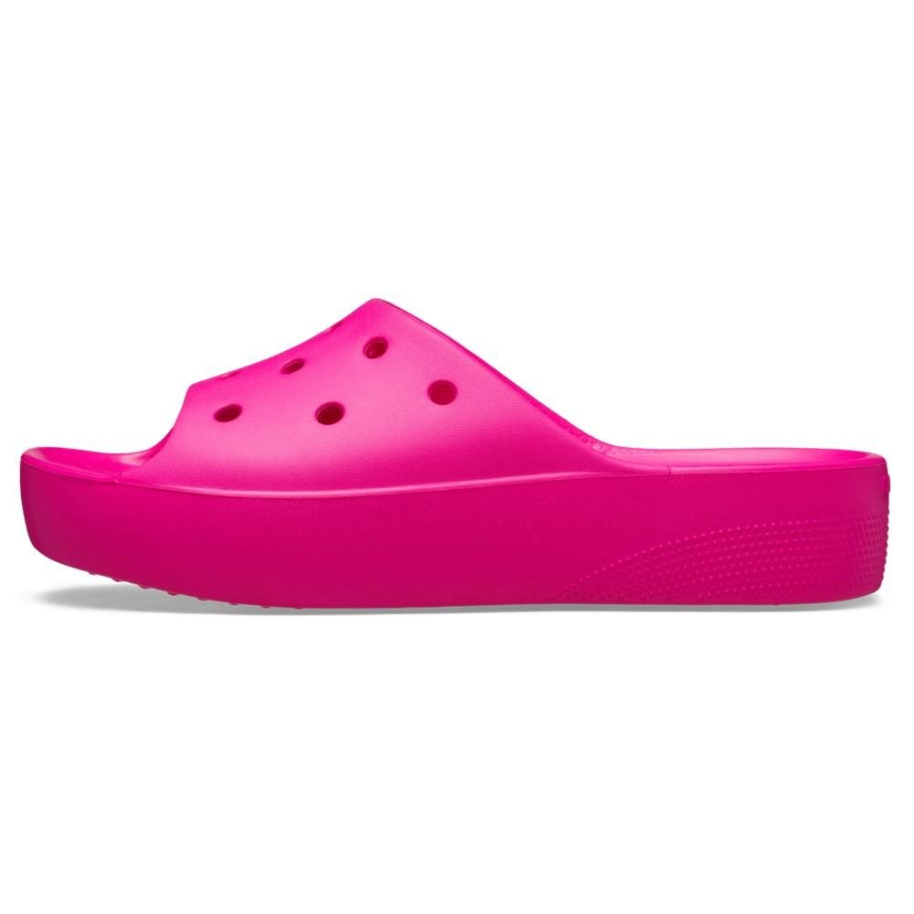 Sandália crocs classic plataform slide pink crush Pink crush 3