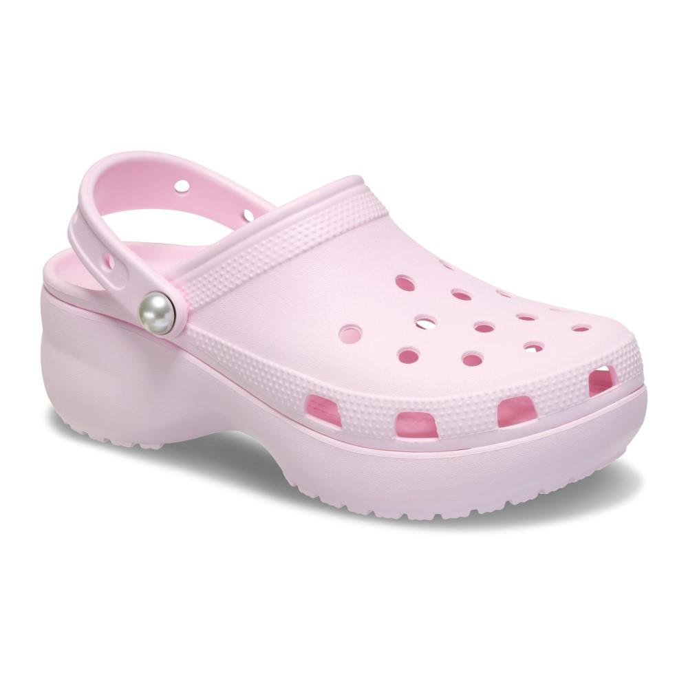 Sandália Crocs Classic Platform Pearl Clog Pink Milk Pink milk 2
