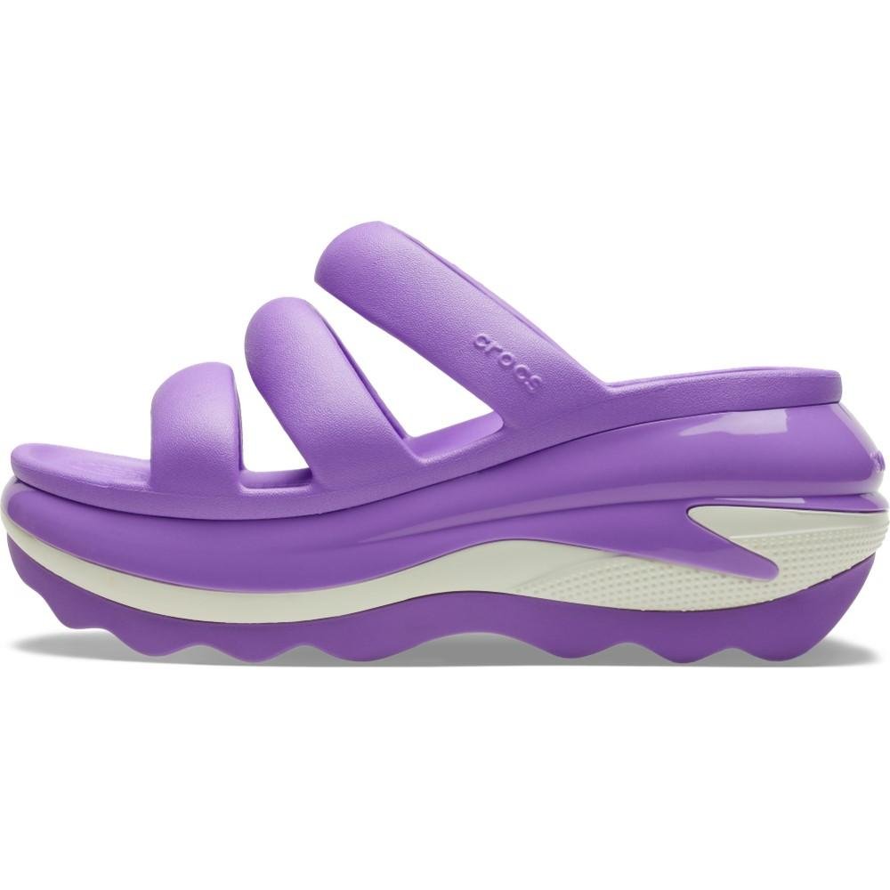 Sandália crocs classic mega crush triple strap galaxy Galaxy 3