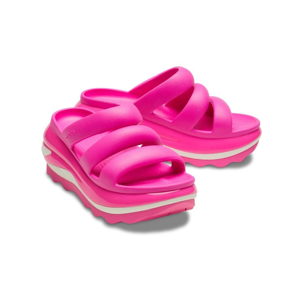 Sandália crocs classic mega crush triple strap pink crush Pink Crush 4