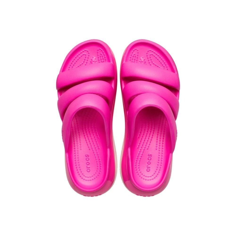 Sandália crocs classic mega crush triple strap pink crush Pink Crush 5