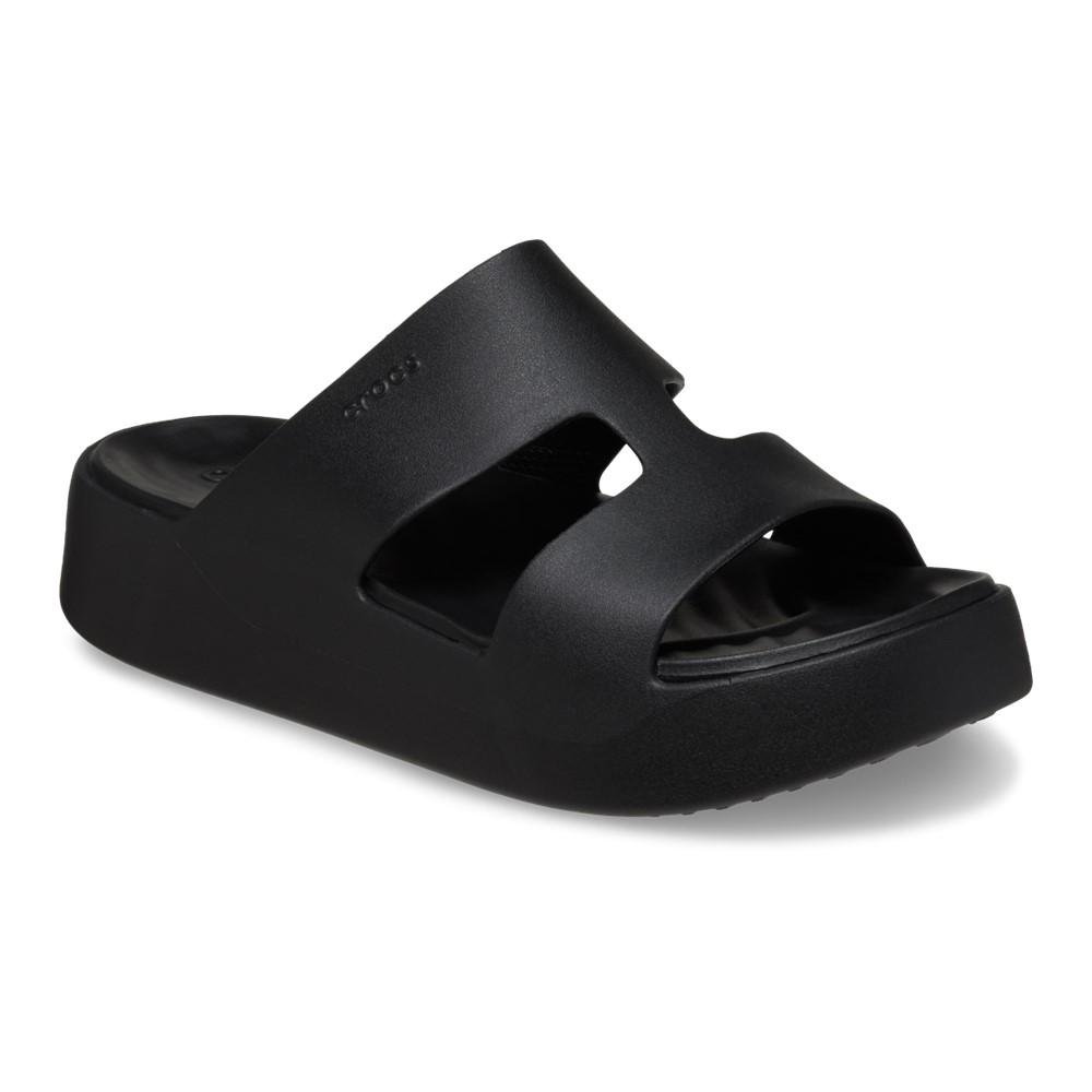 Sandália Crocs Getaway Platform H-Strap Black Black 2