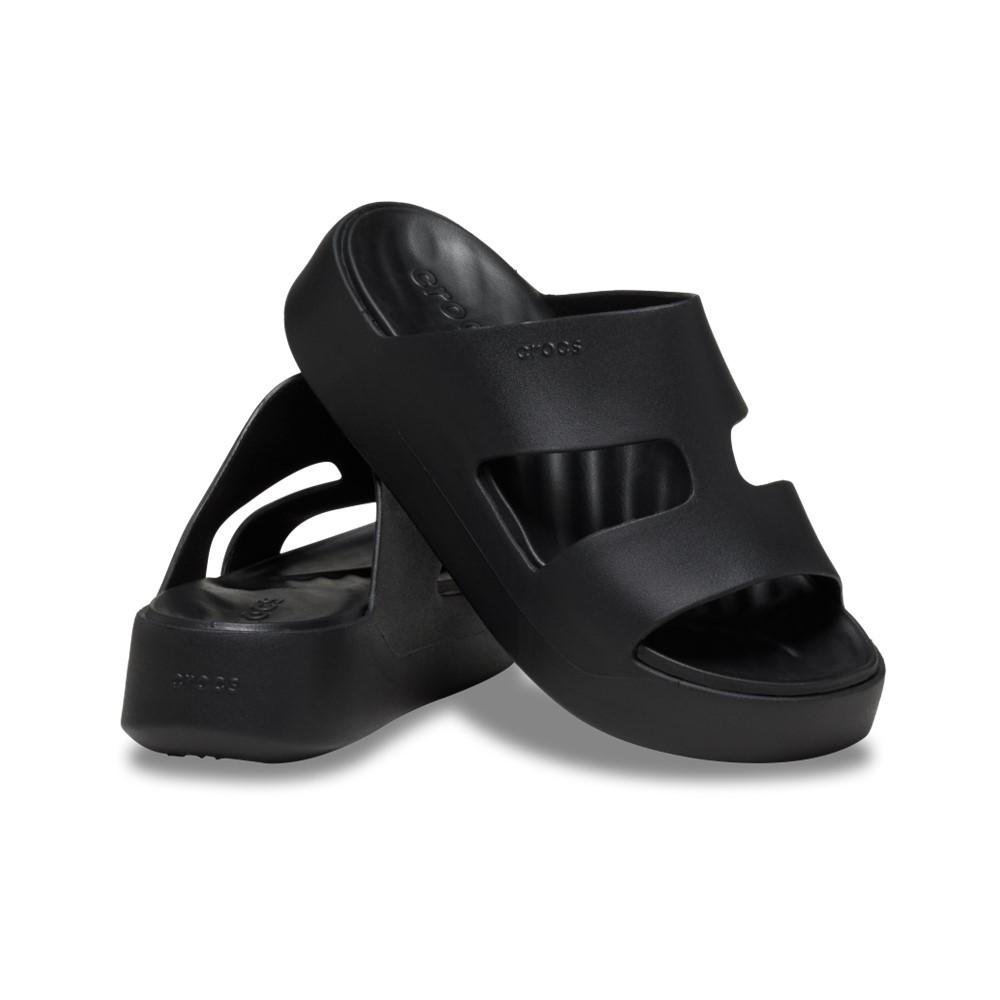 Sandália Crocs Getaway Platform H-Strap Black Black 4