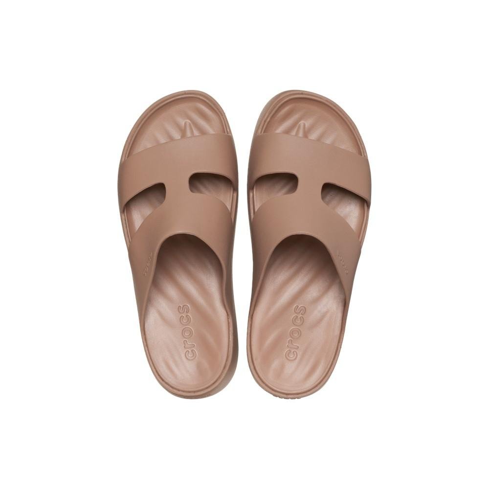 Sandália Crocs Getaway Platform H-Strap Latte Latte 3