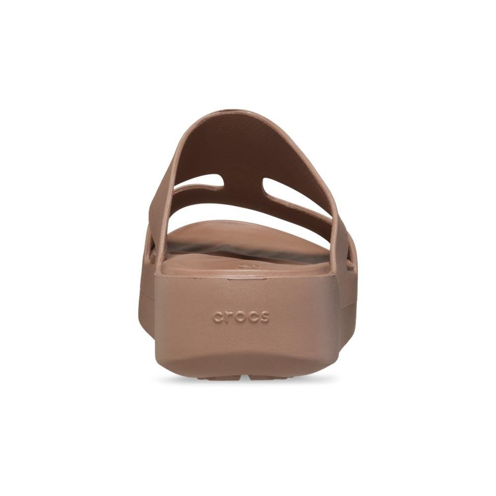 Sandália Crocs Getaway Platform H-Strap Latte Latte 6