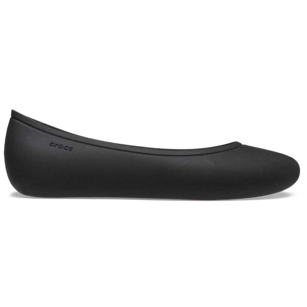 Sapatilha Crocs Brooklyn Flat Black