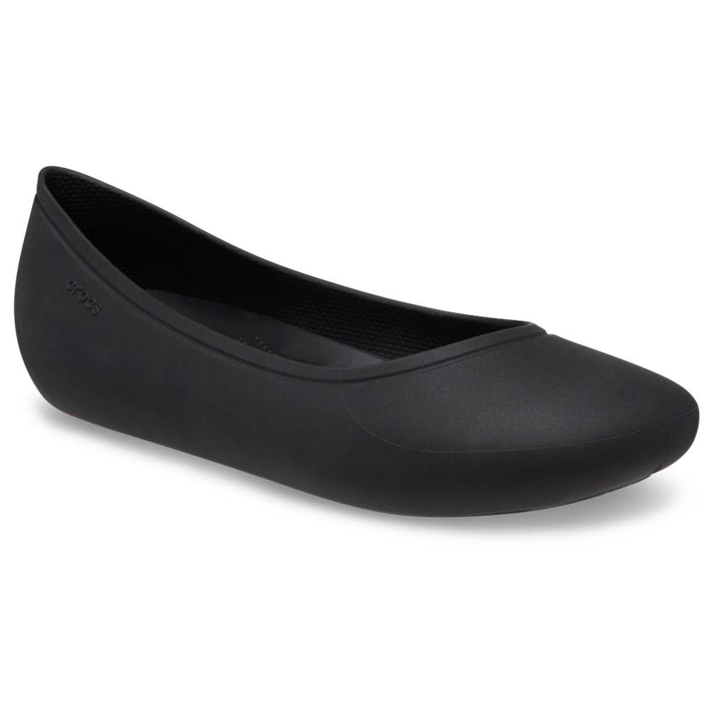 Sapatilha Crocs Brooklyn Flat Black Black 2