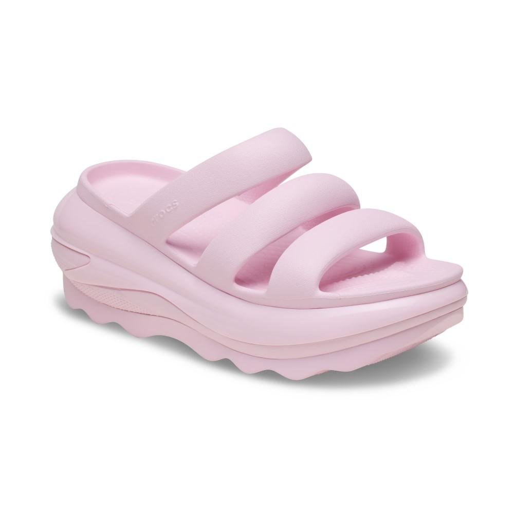 Sandália Crocs Classic Mega Crush Triple Strap Pink Milk Pink milk 2